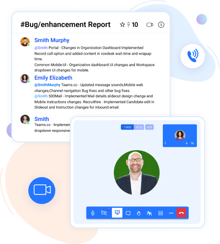 voice and video calls